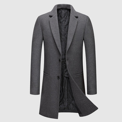 Élégant manteau de laine Morrison style Prague