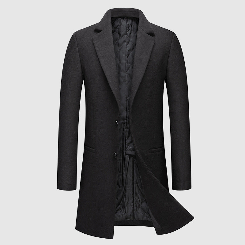 Élégant manteau de laine Morrison style Prague