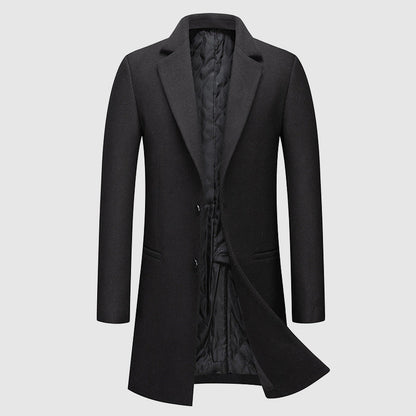 Élégant manteau de laine Morrison style Prague