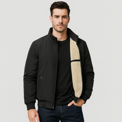 Warme Fleece-Jacke Reißverschluss Damen - IdealeKleiden