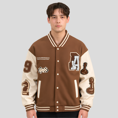Veste rétro brodée style vintage pour femme