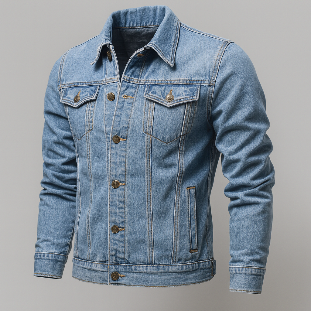 Veste en jean moderne pour homme