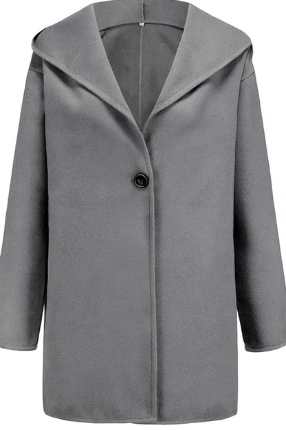 Manteau à capuche élégant Manteau d'hiver Slim Fit