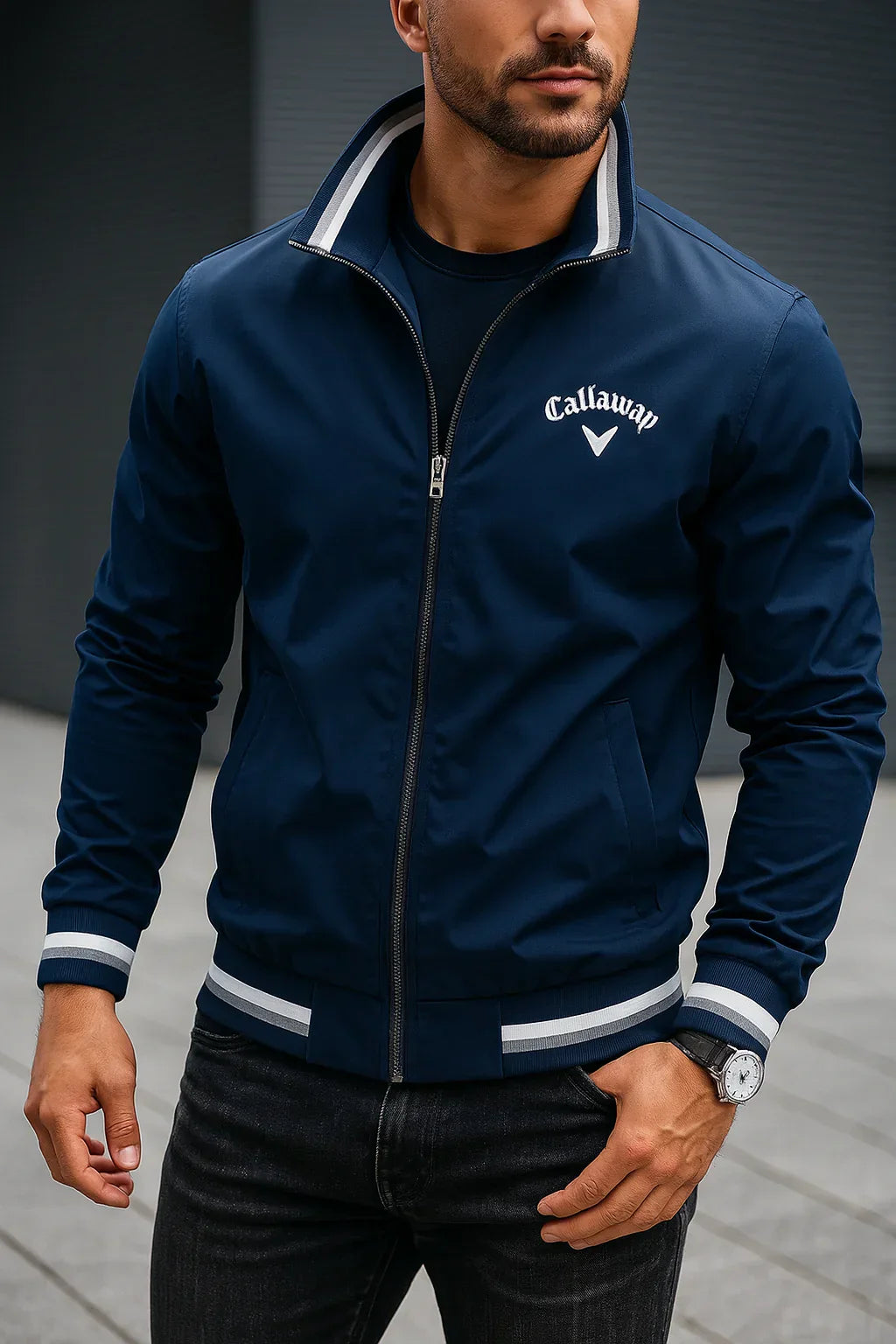 Herren Jacke Lässig Casual Style - IdealeKleiden