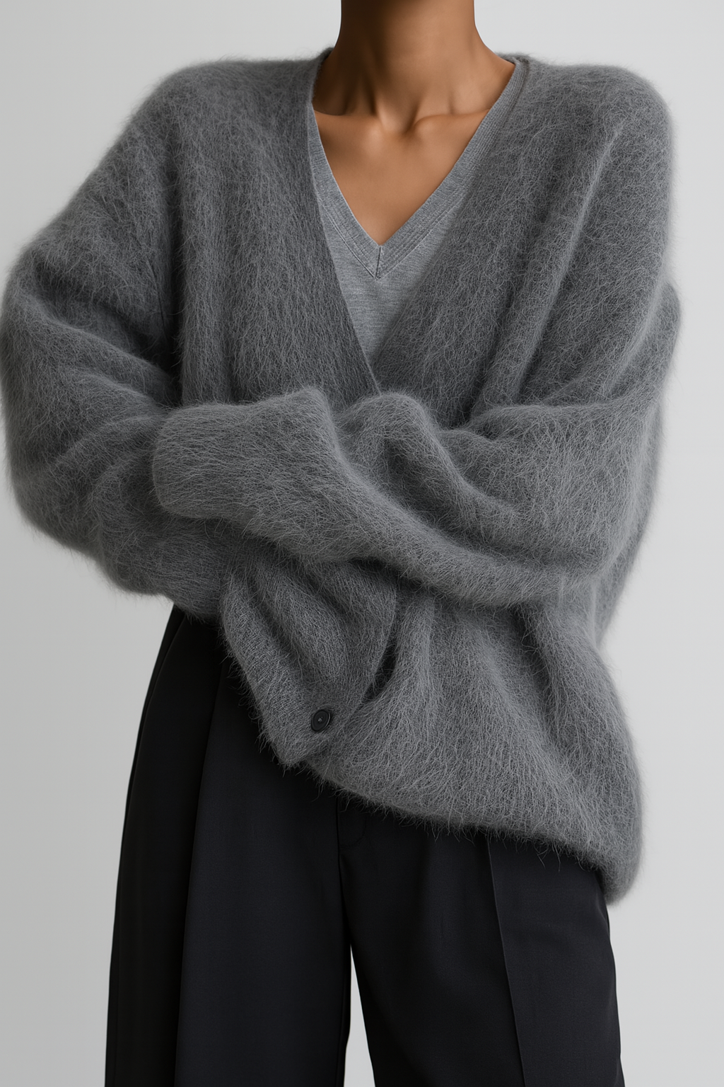 Gilet femme cachemire de luxe mode automne