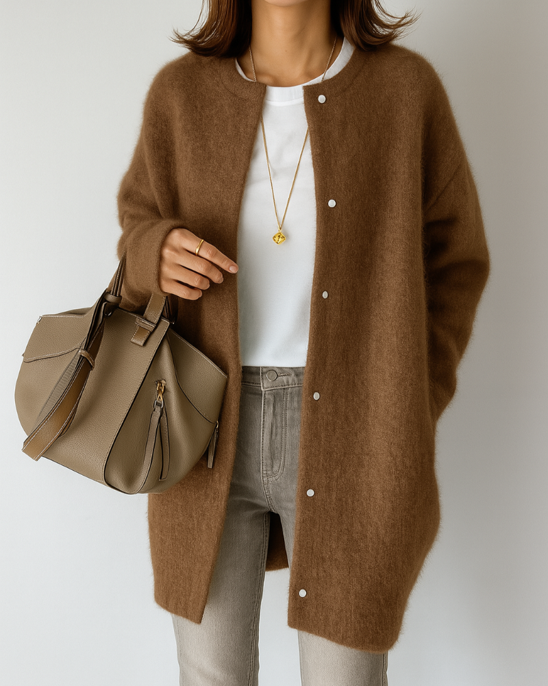 Blazer doux pour femme Confortable Minimaliste