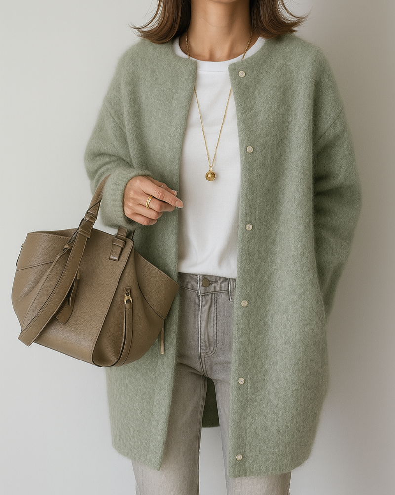 Blazer doux pour femme Confortable Minimaliste