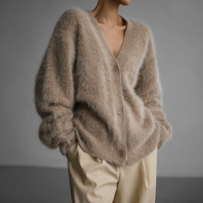 Gilet douillet en cachemire élégant de luxe