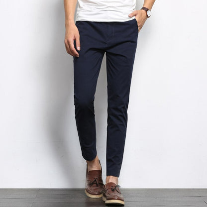 Pantalon Chino Homme Confortable Coupe Droite