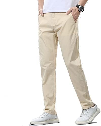 Pantalon Chino Homme Confortable Coupe Droite