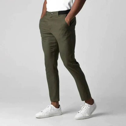 Chino homme slim élastique