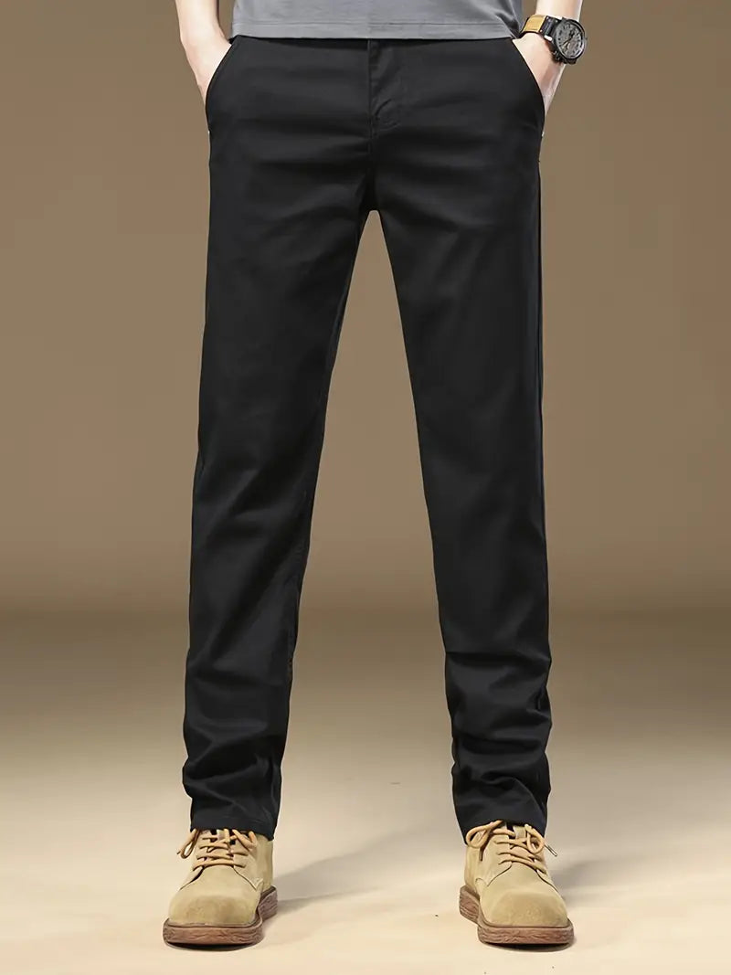 Pantalons chino homme confortables et coupe droite