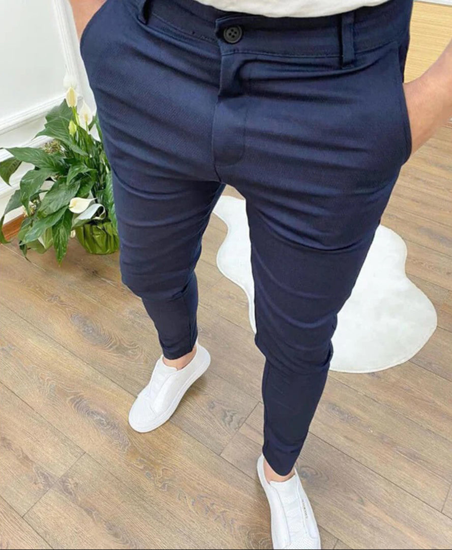 Chinos homme slim stretch