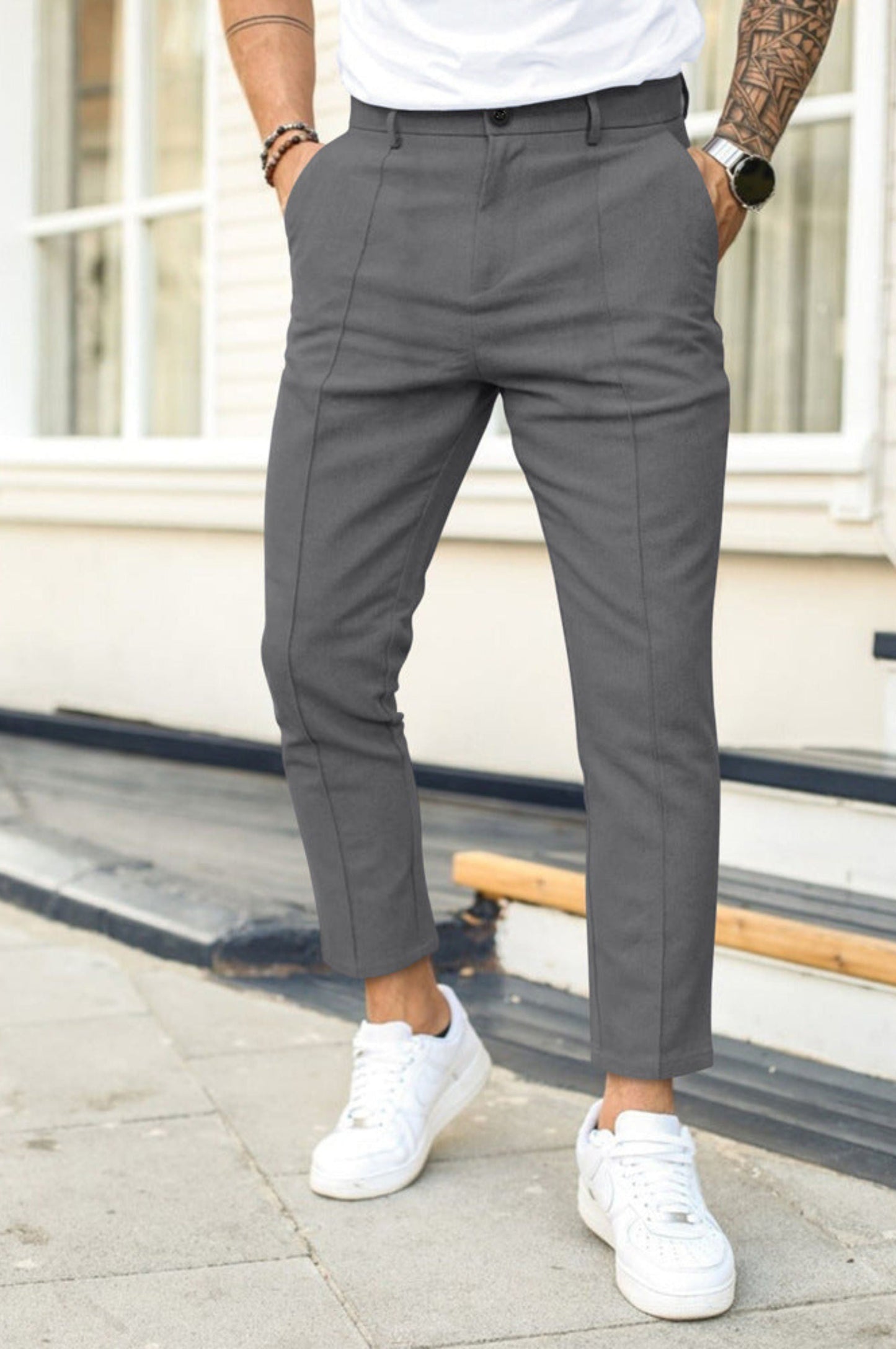 Chinos stretch skinny homme