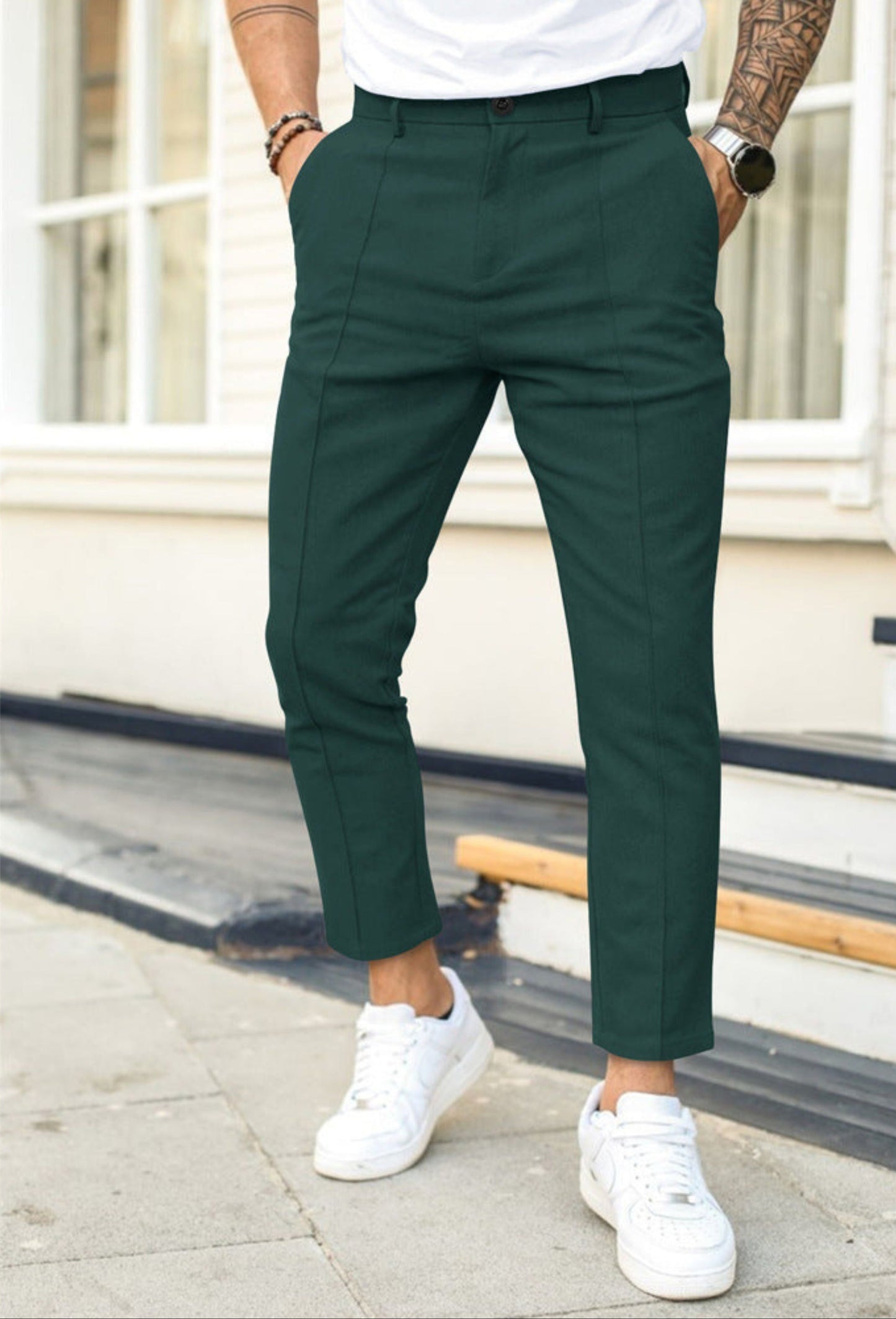 Chinos stretch skinny homme