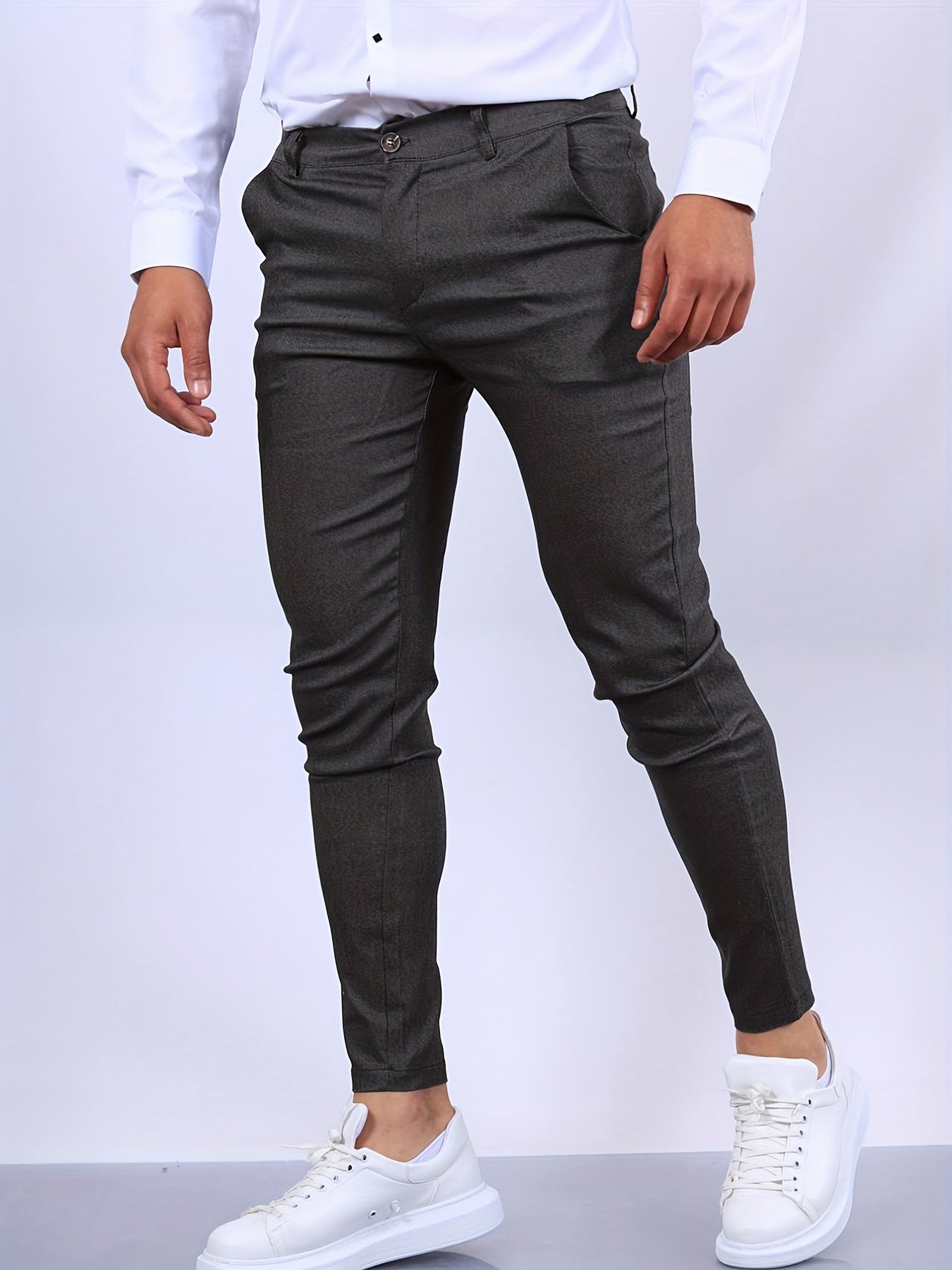Chinos slim stretch pour homme