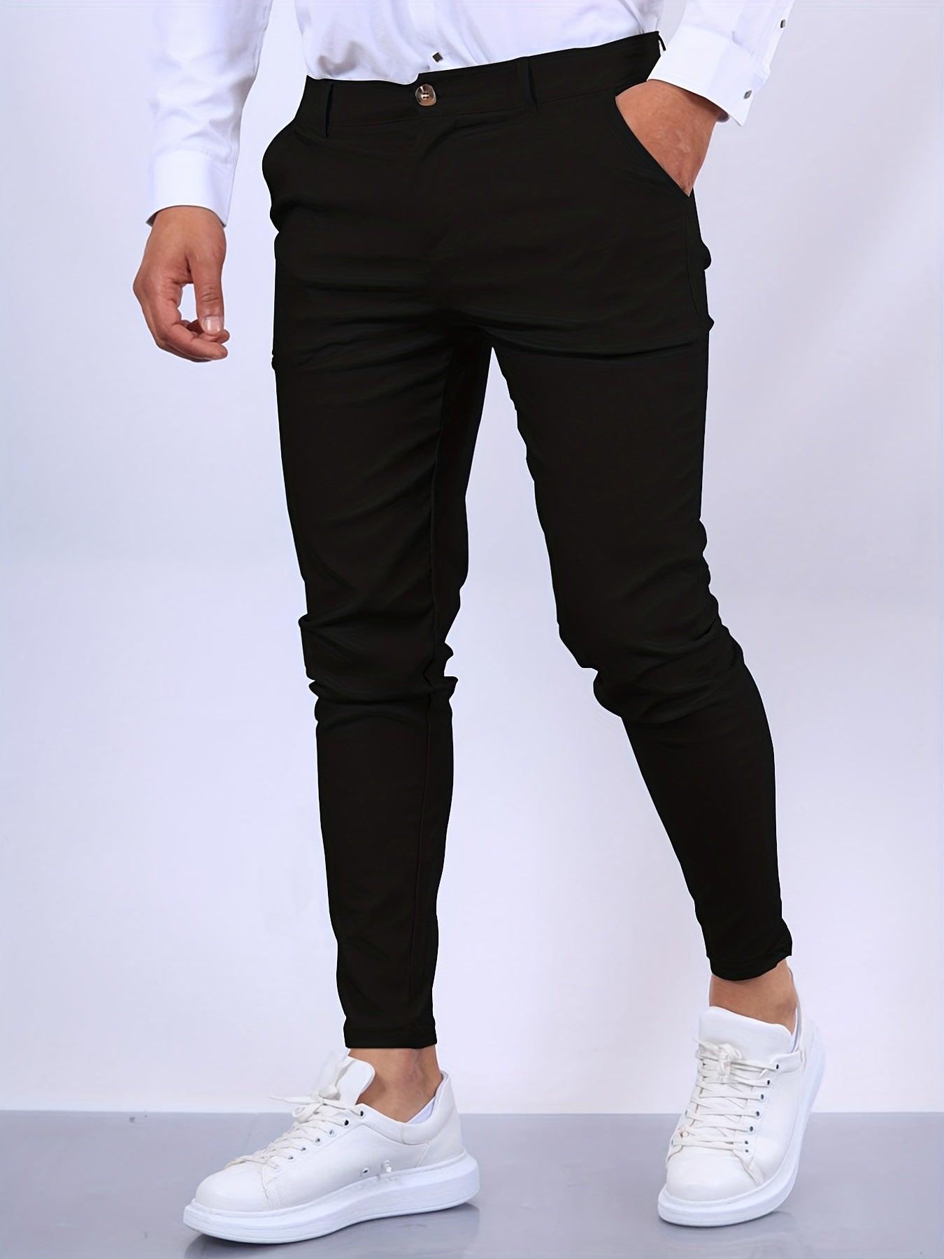 Chinos slim stretch pour homme
