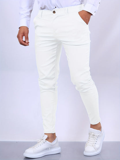 Chinos slim stretch pour homme