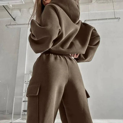 Ensemble de survêtement femme décontracté ample