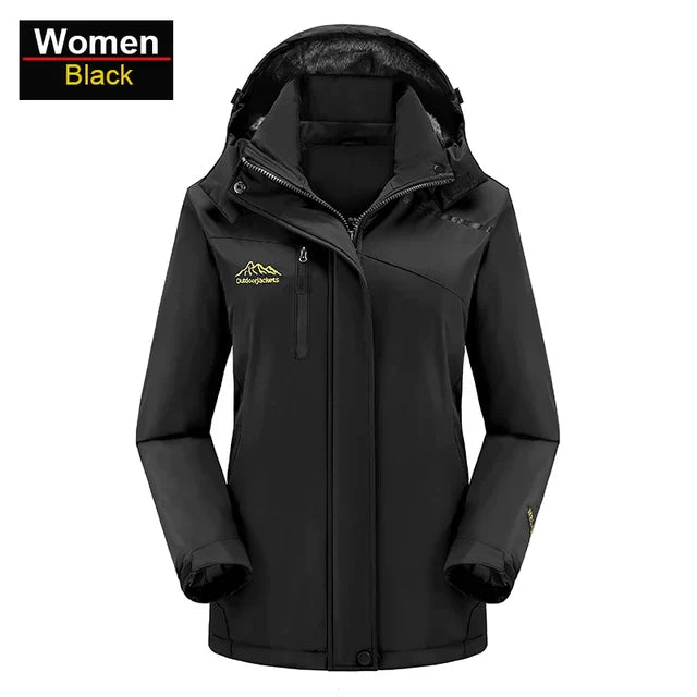 Veste de pluie outdoor avec doublure polaire