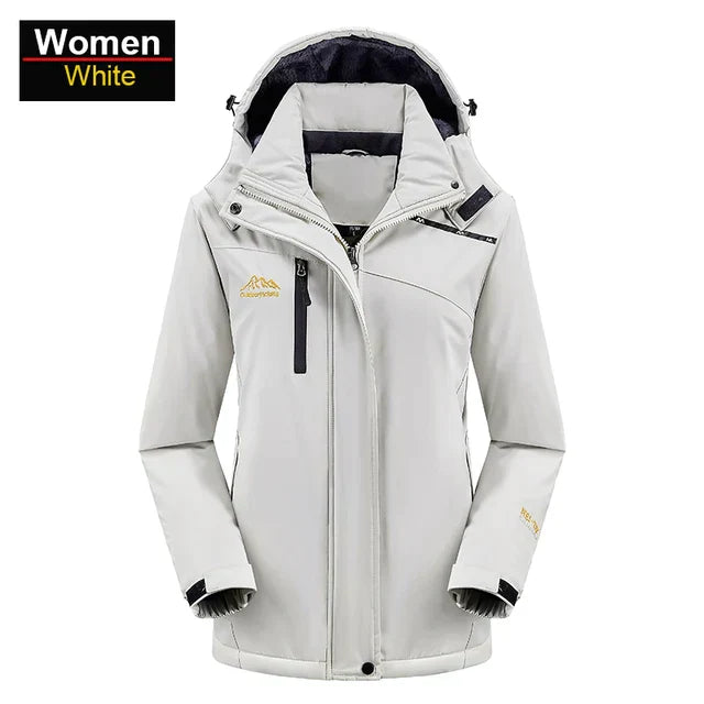 Veste de pluie outdoor avec doublure polaire