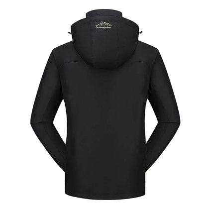 Wasserdichte Outdoor-Jacke mit Fleece-Futter - IdealeKleiden