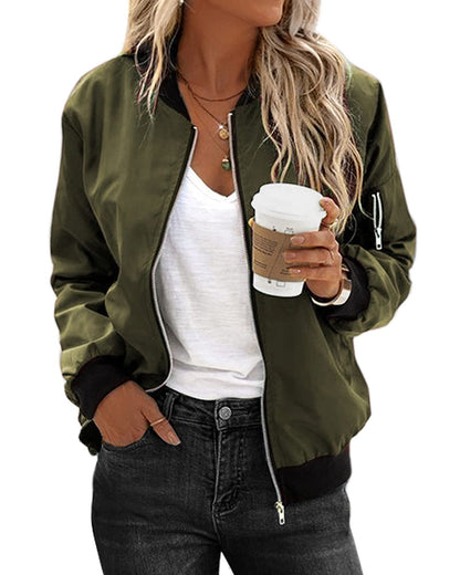 Bomber blouson élégant Style intemporel