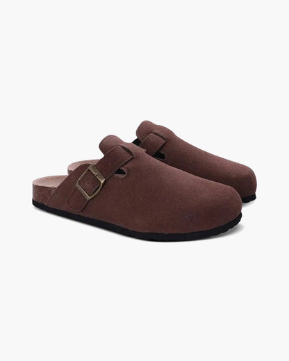 Sabots en bois pour hommes en cuir confortables