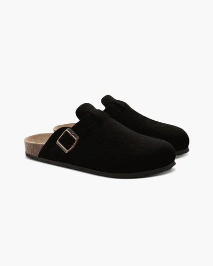 Sabots en bois pour hommes en cuir confortables