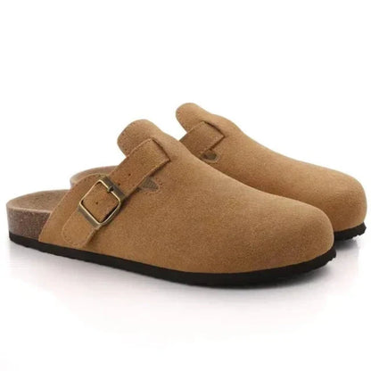 Sabots confortables pour hommes en daim