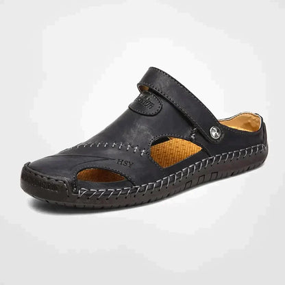 Clogs confortables en cuir pour hommes