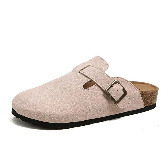 Mules homme Daim Sabots Confortables