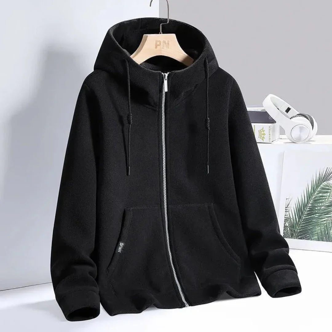 Sweat à capuche élégant en molleton doux pour femme