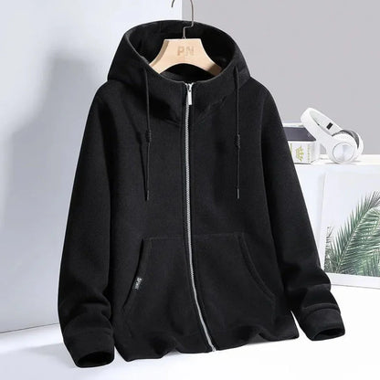 Sweat à capuche élégant en molleton doux pour femme