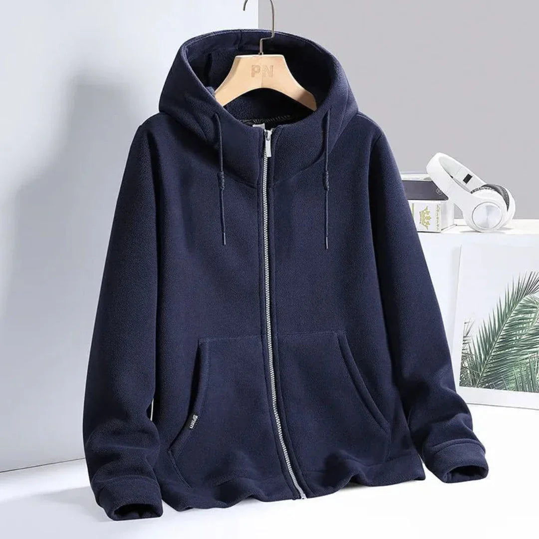 Sweat à capuche élégant en molleton doux pour femme