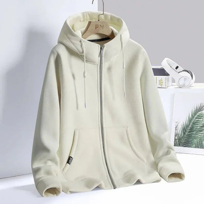 Sweat à capuche élégant en molleton doux pour femme