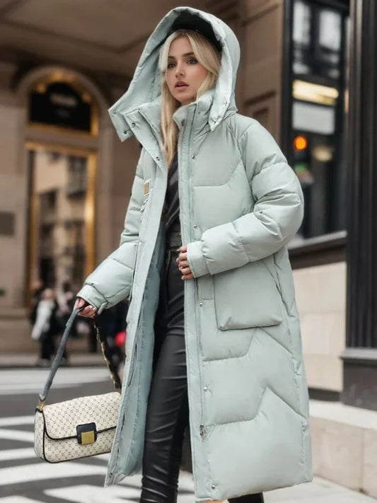 Klassische Winterjacke Damen Warm Isoliert - IdealeKleiden