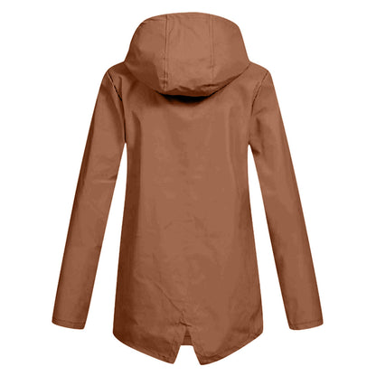Veste à capuche femme légère décontractée automne hiver