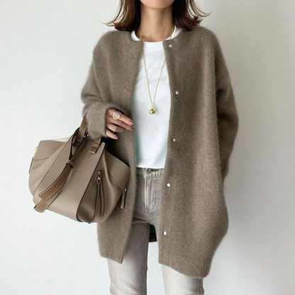 Cardigan d'automne pour femme élégant chaud