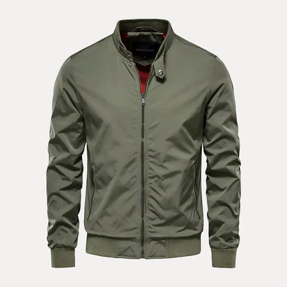 Blouson aviateur tendance style col montant