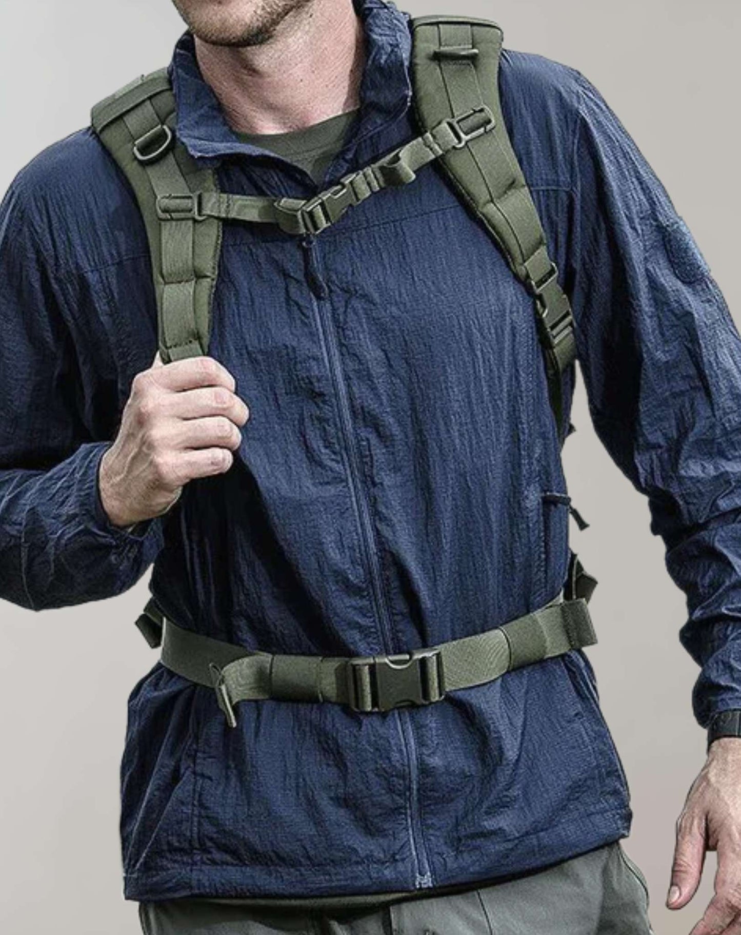 Veste extérieure imperméable Légère Fermeture éclair