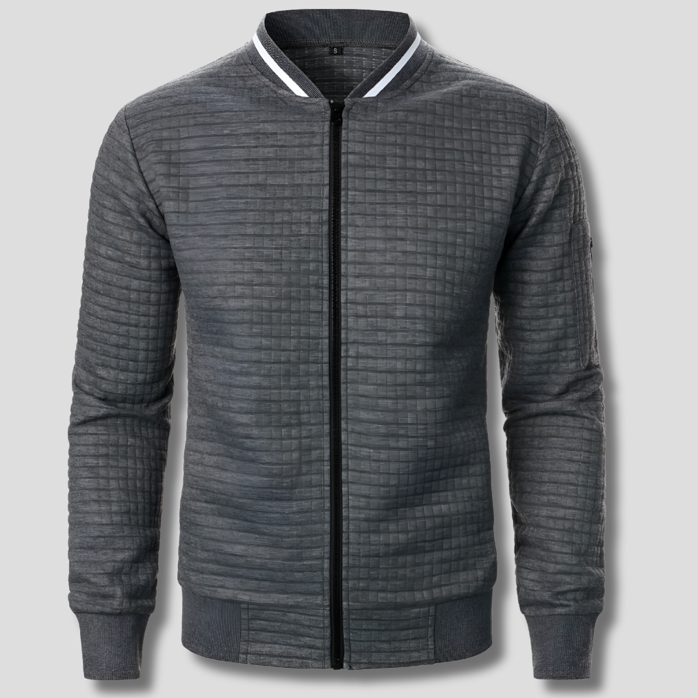 Pull homme pratique fermeture éclair chaud