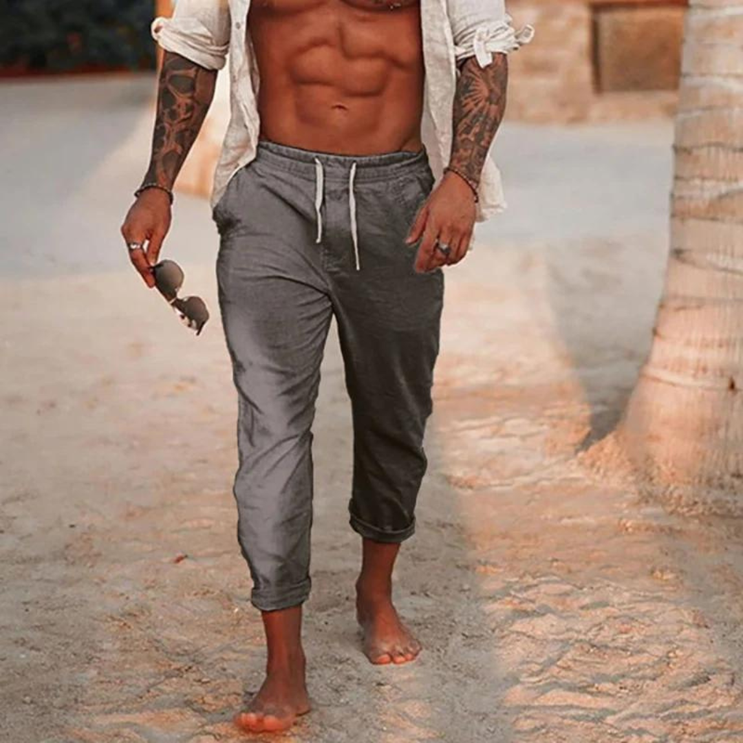 Pantalon d'été élégant pour homme