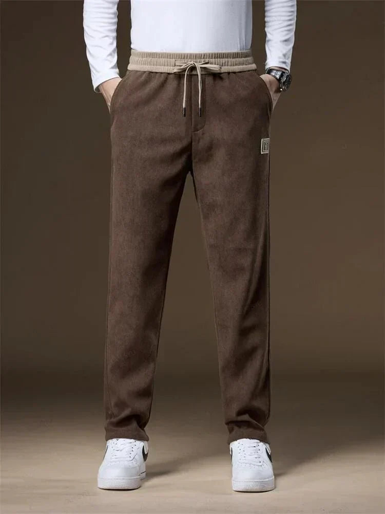 Herren Joggerhose mit Kordelzug Gerades Bein - IdealeKleiden