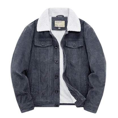 Veste d'hiver pour homme Sherpa Polaire Chaude