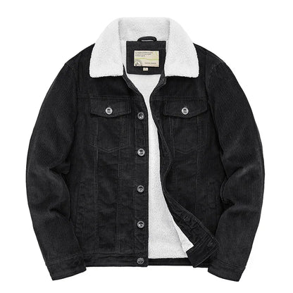 Veste d'hiver pour homme Sherpa Polaire Chaude