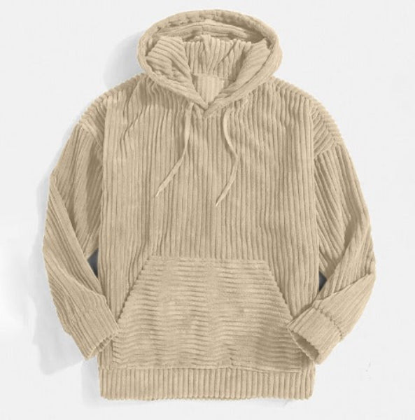 Sweat à capuche d'automne unisexe avec cordon de serrage
