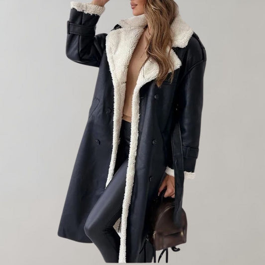 Elegante Damenwinterjacke Lang - IdealeKleiden