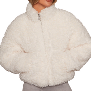 Manteau Teddy Doux Peluche