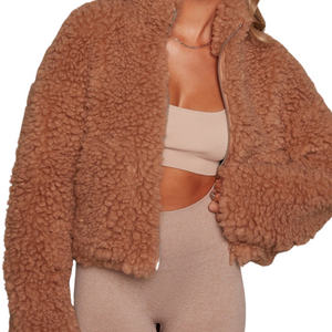Manteau Teddy Doux Peluche